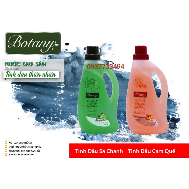 Nước lau sàn tinh dầu thiên nhiên Botany 1.25 lít