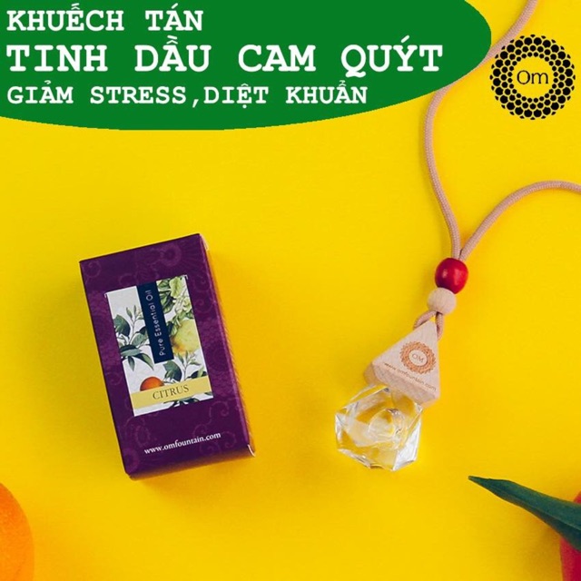 Khuếch tán xe hơi tinh dầu cam quýt Citrus