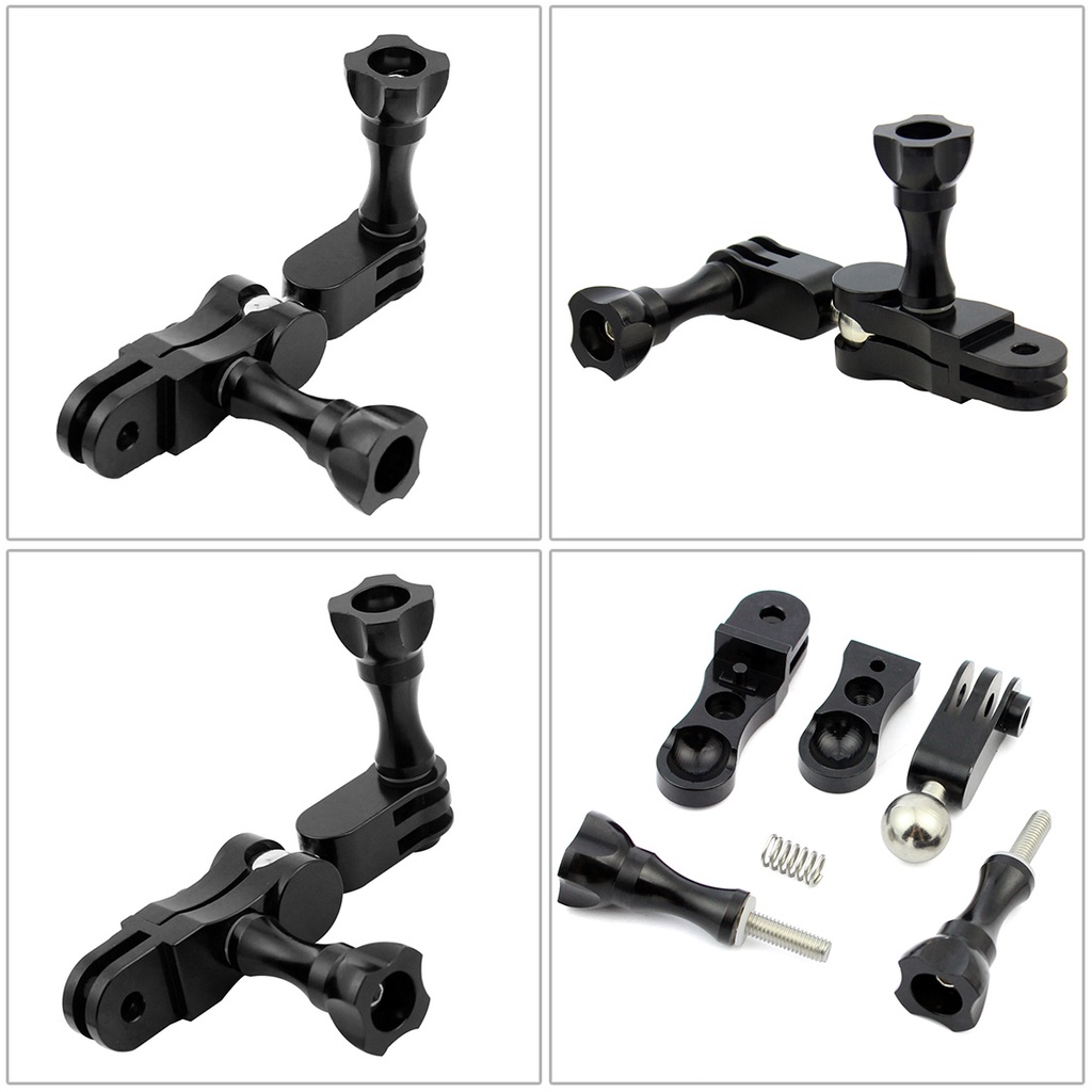 Ốc Vít Nối Dài Xoay 360 Độ Chuyên Dụng Cho Máy Ảnh / Nón Bảo Hiểm / Tripod