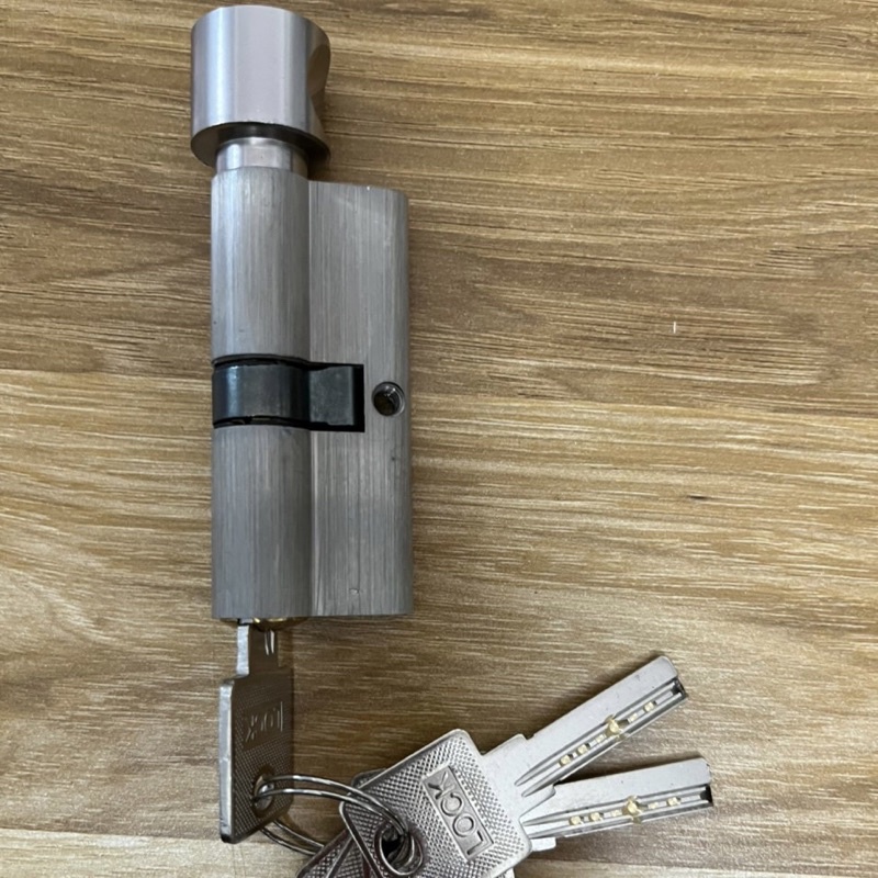 Ruột khoá cửa loại núm tròn dài 7cm thay thế được các loại khoá cửa gỗ