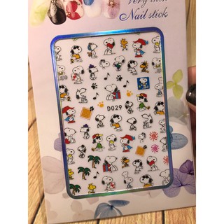 Hình dán móng tay Snoopy D029