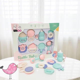 Set xúc xắc gặm nướu Umoo 8 món 2020