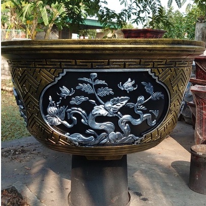 Khuôn đúc chậu cảnh tròn 90