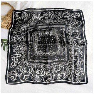 Khăn lụa vuông, khăn bandana lụa 70*70