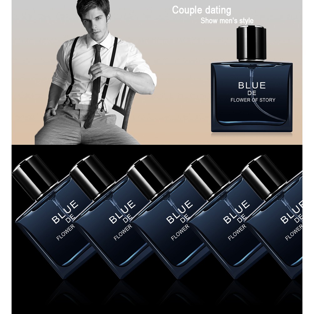 Nước hoa nam cao cấp BLUE DE FLOWER OF STORY cho đàn ông lịch lãm , cuốn hút | Thế Giới Skin Care