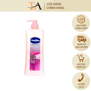 [Auth] Sữa Dưỡng Thể Trắng Da Vaseline UV Lightening 10X - 400ml