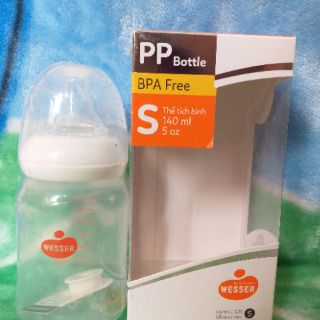 Bình sữa wesser PP 140ml