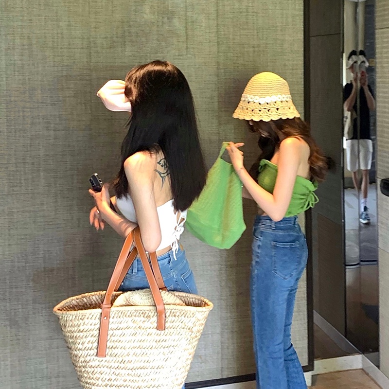 Nón Cói Rộng Vành Thoáng Khí Che Nắng Dễ Thương Cho Nữ