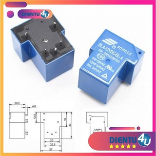 Relay SLA-12VDC-SL-A 5 Chân 12V 30A T90