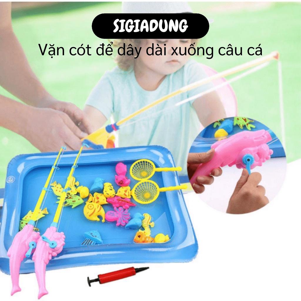 GIÁ SỈ Bể bơi câu cá dành cho bé, đồ chơi bể bơi mini câu cá cho bé 7256