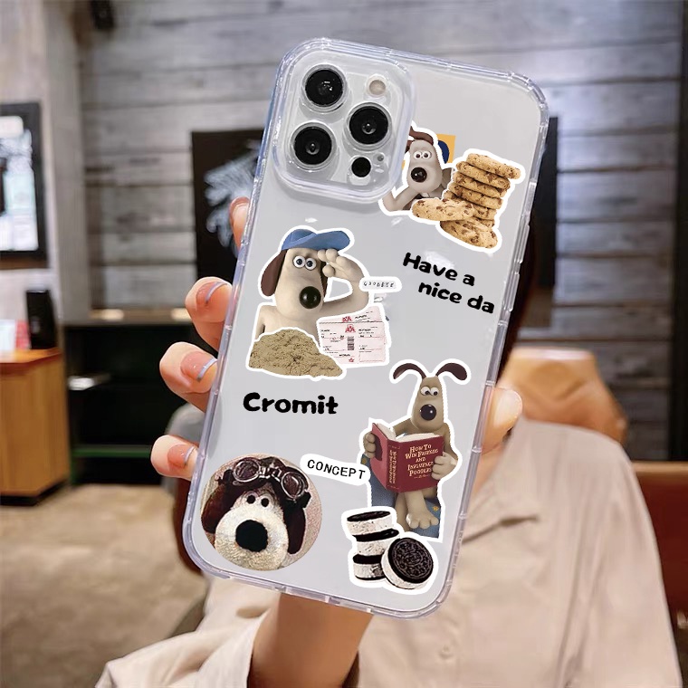 Dễ Thương Ốp Điện Thoại Mềm Trong Suốt In Hình Chó Cho iphone 14 15 pro max 13 mini 11 12 pro xs max x 6s 7 8 plus se3 xr 12 mini