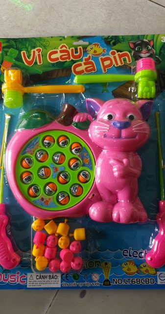 Đồ Chơi Câu Cá Đập Chuột Cho Bé