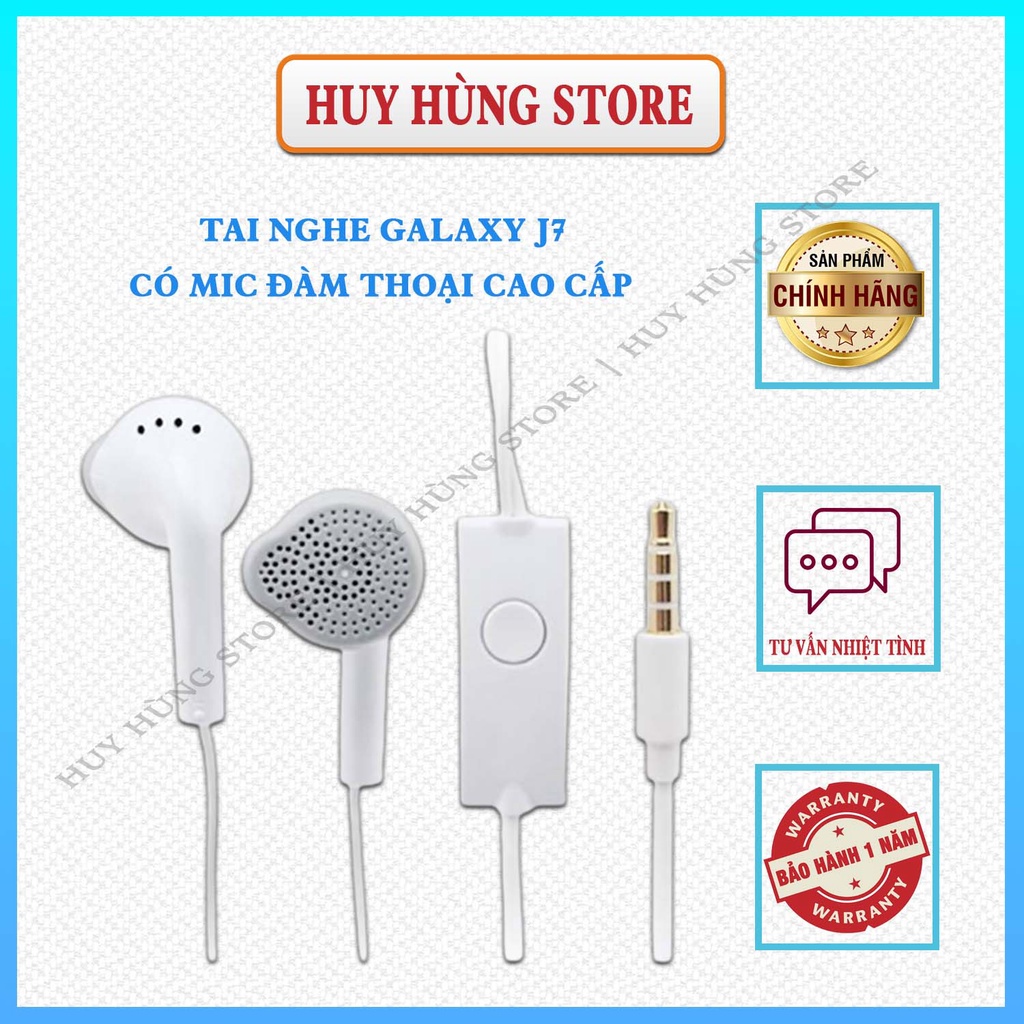 Tai Nghe Chân tròn, Jack 3.5 Có Micro cho điện thoại có jack tròn