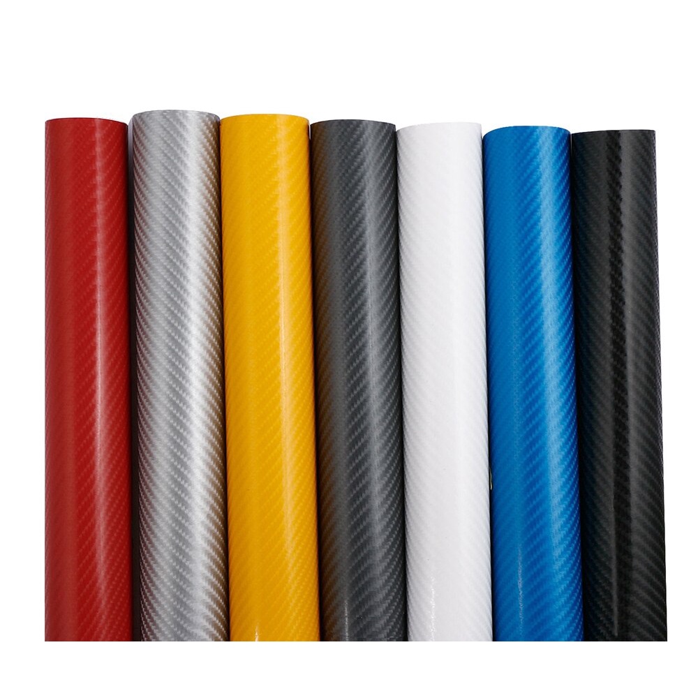 Rehoboth 30 * 152cm 4D sợi carbon Vinyl phim chống thấm nước Tự làm xe ngoại thất Decal bên trong ô tô Dán phim bọc phim tạo kiểu xe