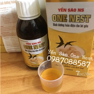{NHÀ PHÂN PHỐI ĐỘC QUYỀN} SIro YẾN SÀO ONE NEST- GIải pháp cho bé biếng ăn, chậm tăng cân, hay ốm vặt