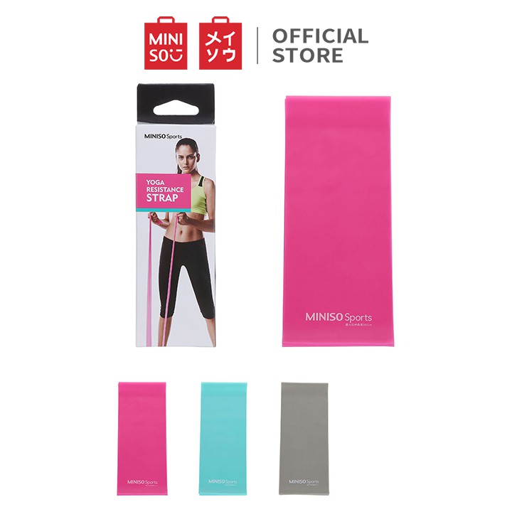 Dây tập yoga Miniso cao su (Giao màu ngẫu nhiên) - Hàng chính hãng