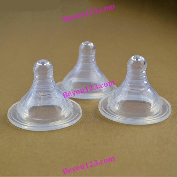 (Cổ rộng/cổ hẹp) Núm ti silicone siêu mềm GB Baby (Công nghệ Hàn Quốc) - Phụ kiện thay thế cho tất cả bình sữa