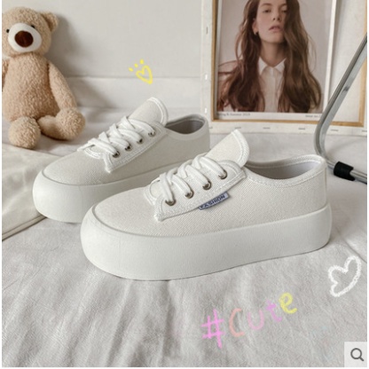 - (HÀNG ORDER) Giày sneaker thể thao nữ vải đẹp phong cách ulzzang phong cách Hàn Quốc đi học, du lịch, đi chơi