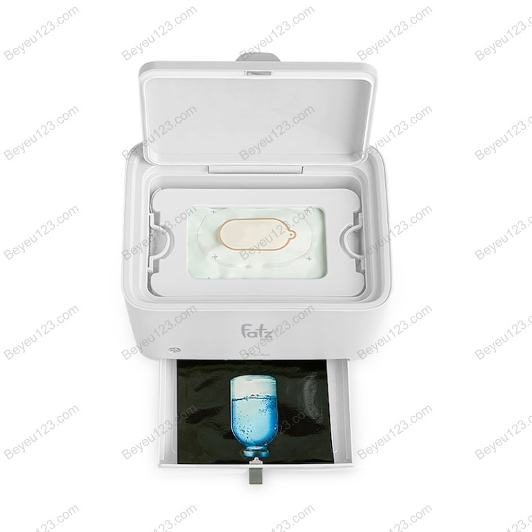 MÁY Ủ ẤM KHĂN GIẤY ƯỚT CÓ NGĂN ĐỰNG MẶT NẠ CHO MẸ FATZBABY WARM 3 - FATZ FB7250BT