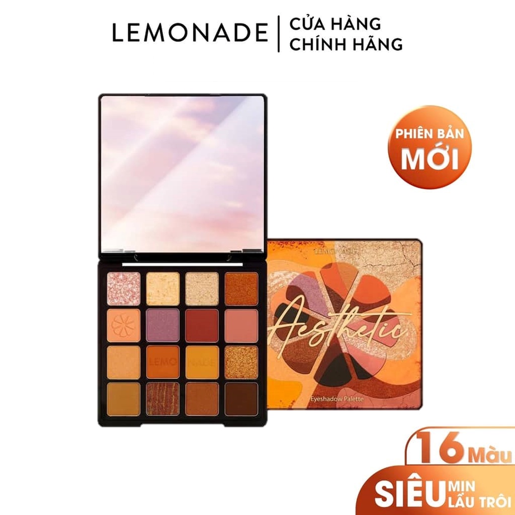 Bảng phấn mắt Lemonade Aesthetic Eyeshadow Palette 16 ô 20.8g