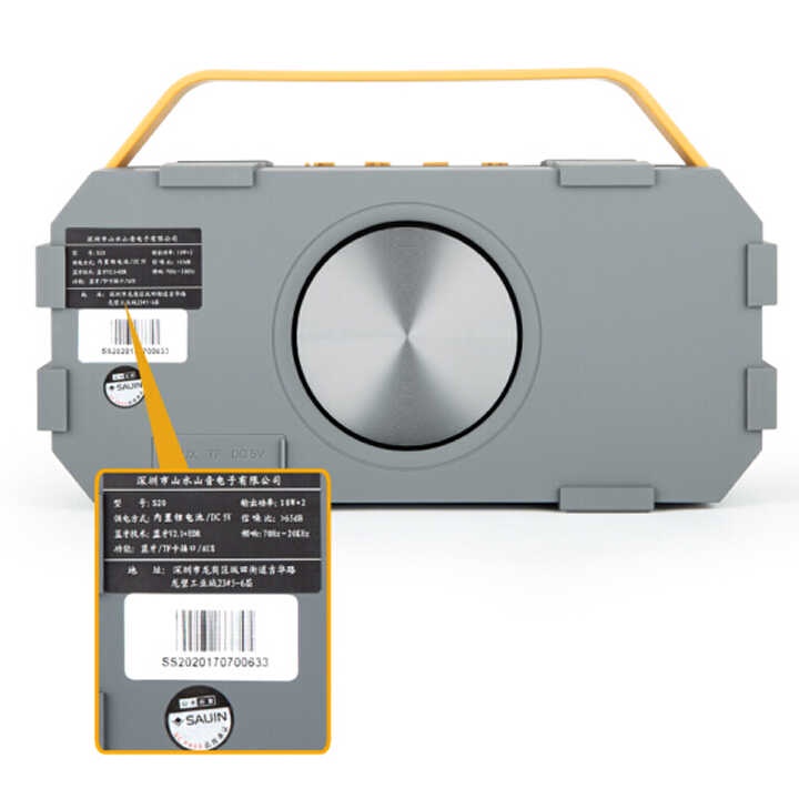 Loa Bluetooth SANSUI S20 Công suất thực 20W