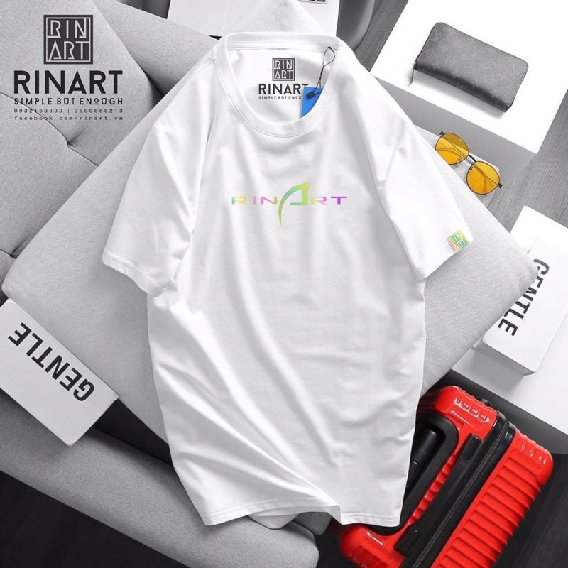 Áo thun unisex cotton phản quang 7 màu Rinart
