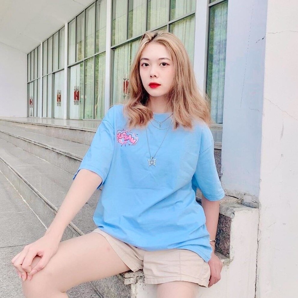 Áo thun Unisex tay lỡ_Form dưới 65kg | BigBuy360 - bigbuy360.vn