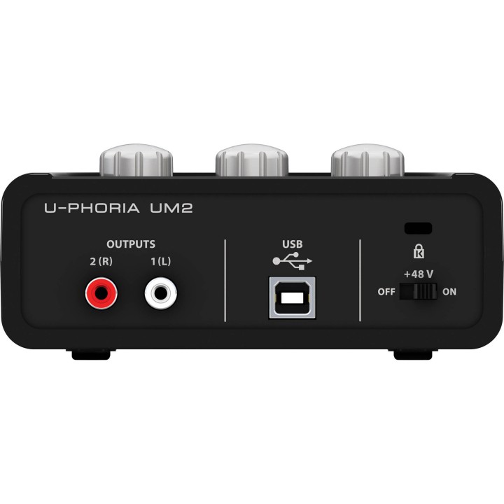 Behringer U-Phoria UM2 - Sound Card Thu Âm Và Làm Nhạc