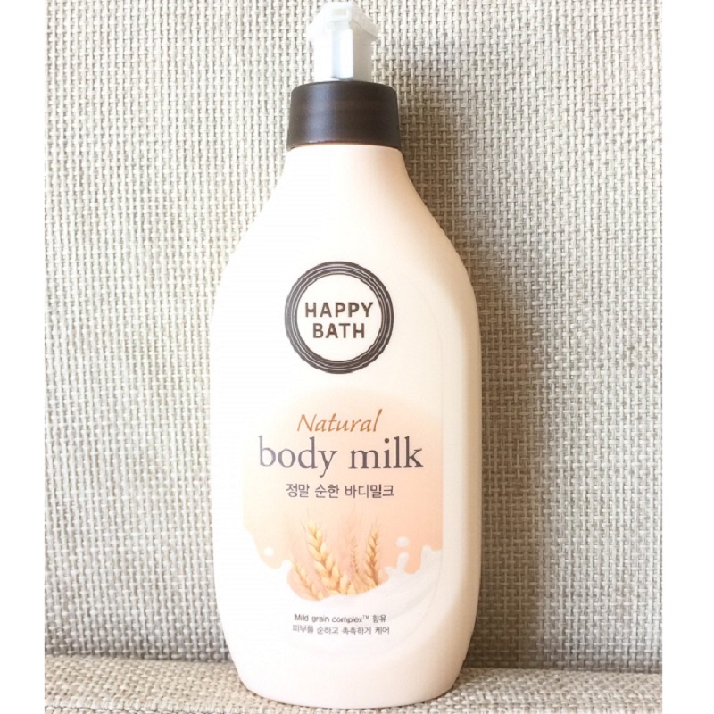 [ Chính Hãng ] Sữa Dưỡng Thể Toàn Thân Happy Bath Hàn Quốc, Chai 450ml, Giúp Da Sáng Mịn Màng, Lưu Hương Thơm Quyến Rũ