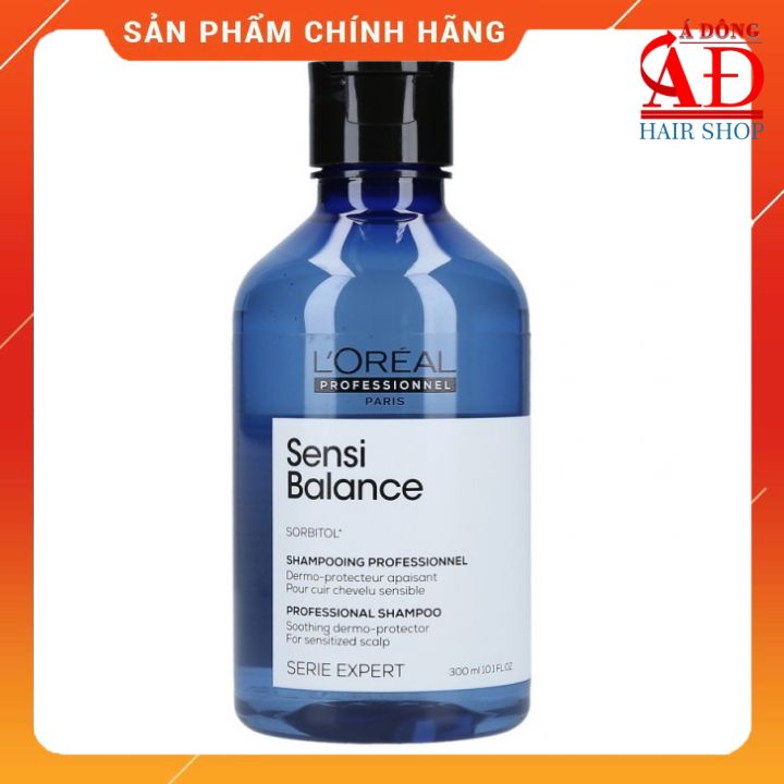 DẦU GỘI LOREAL SENSI BALANCE SORBITOL 2021 DA ĐẦU NHẠY CẢM 300ML (CHAI)