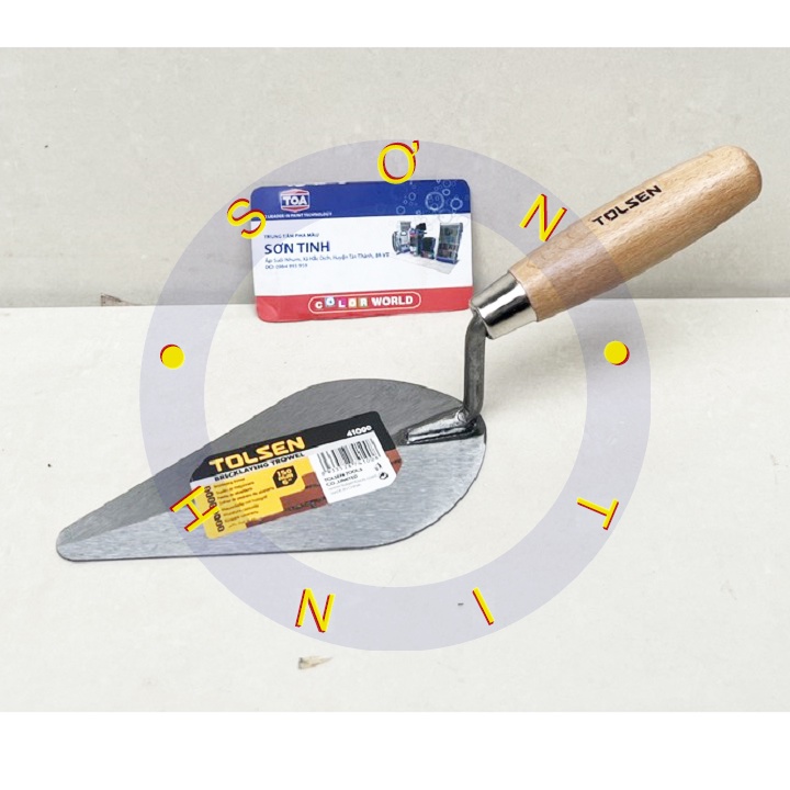 Bay Hồ Bầu Cán Gỗ - bay xây dựng 150mm 6inch Tolsen 41000