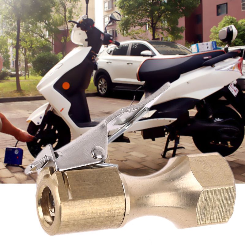 Đầu Kẹp Bơm Lốp Xe Hơi Mini 1 / 4 &quot;Bằng Kim Loại