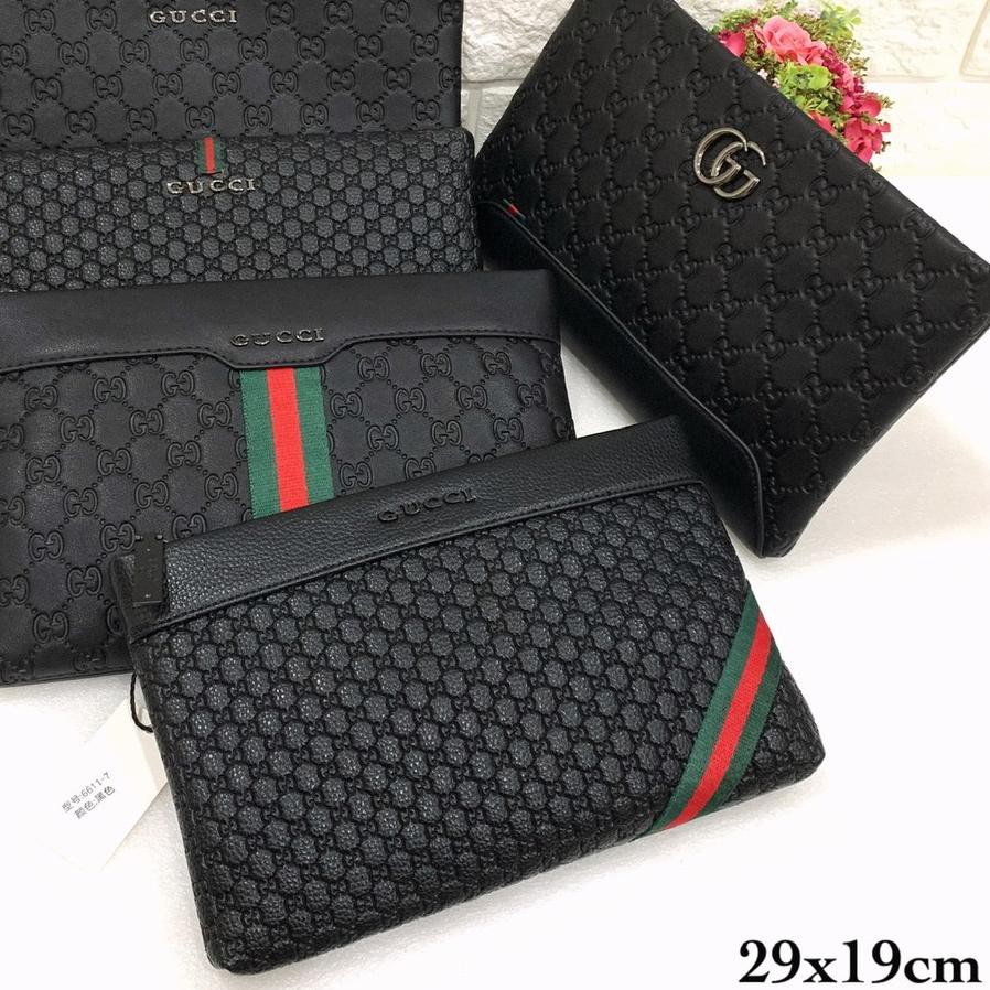 Ví Cầm Tay Họa Tiết Dập Nổi Gucci 288 Slp L2 Nhập Khẩu Cao Cấp