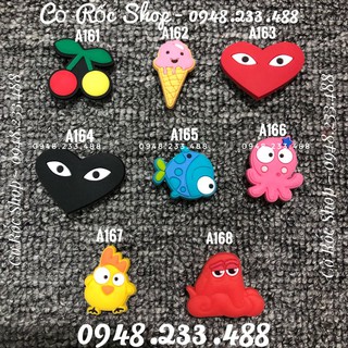 Nút cài dép JIBBITZ charm sticker (Mã:A161-A180) hàng sẵn