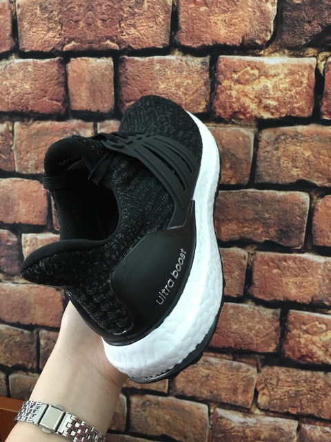 Giày thể thao ultra boost đen trắng 3.0