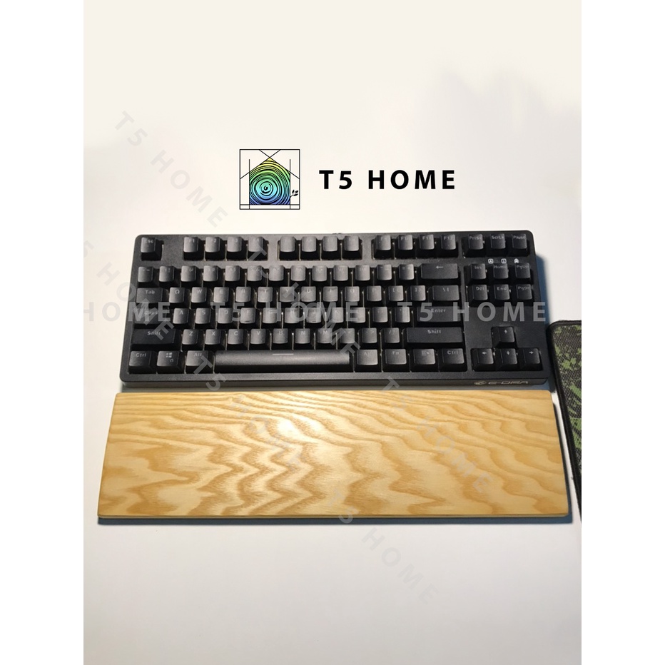 Kê lót tay bàn phím - bằng gỗ thiết kế chất lượng cao Fullsize/ TKL / Compact / Keychon  [Có làm theo yêu cầu]