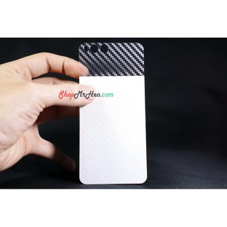 Xiaomi Mi6 - Bộ 2 sp: Dán Full Màn Hình + Dán Mặt Lưng 3D Carbon Mi6