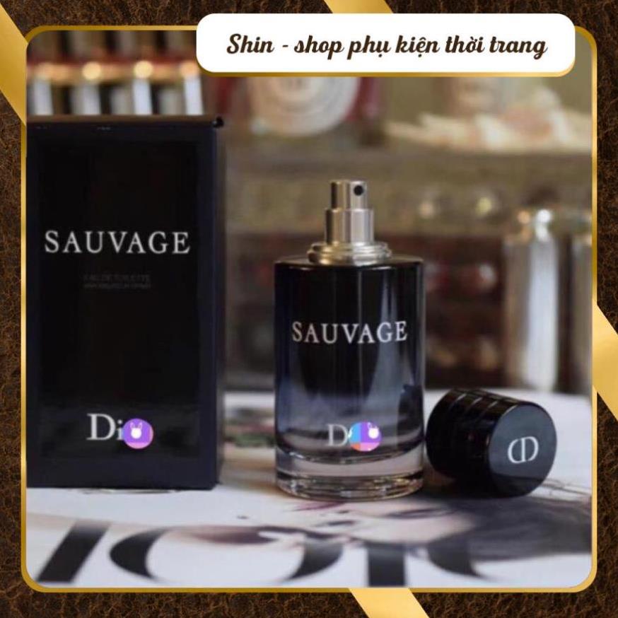 Nước hoa nam dầu thơm nam tính mạnh mẽ cuốn hút Sauvage EDT 100ml NH004