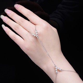 Vòng tay kèm nhẫn đeo tay độc đáo
