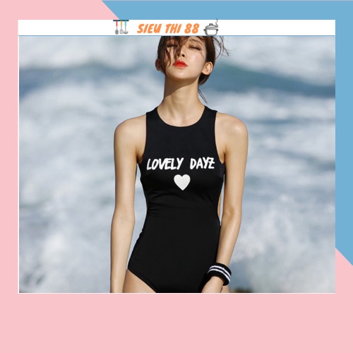 Bộ Đồ Bơi Đi Tắm Biển Nữ Bikini 1 Mảnh Lovely Day