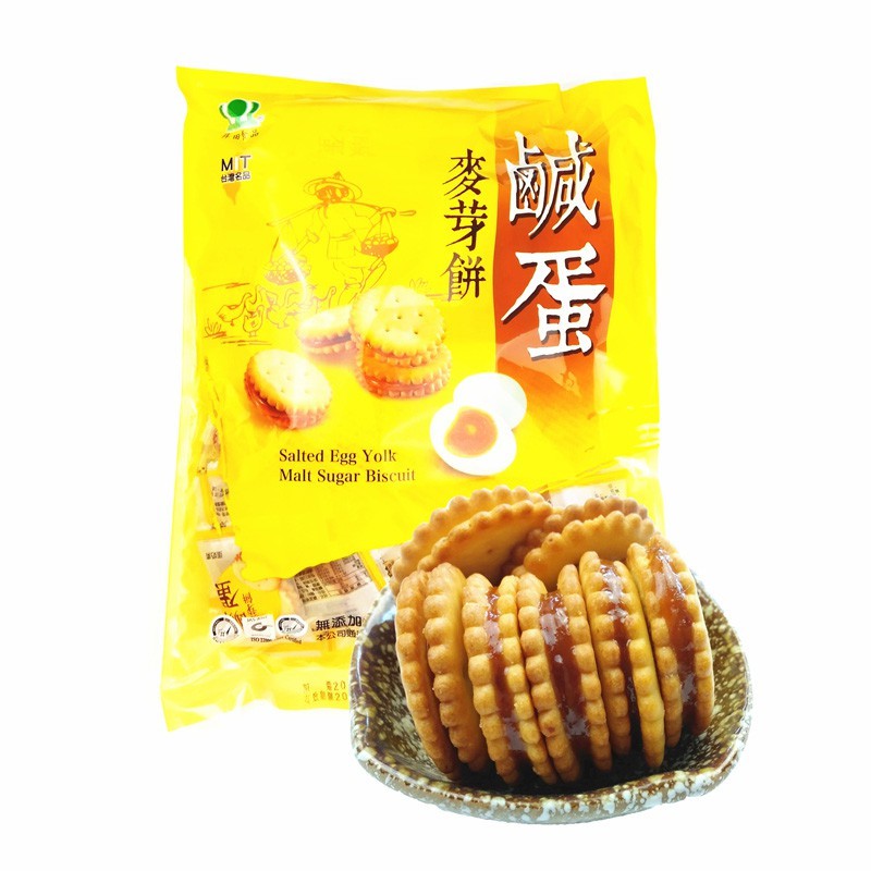 Bánh Quy Trứng Muối Đài Loan MIT 180G