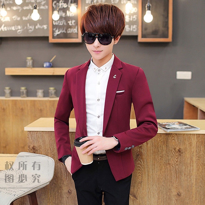 # Áo Khoác Nam# Áo Khoác Vest Lịch Lãm Trẻ Trung Phong Cách Xuân Thu Cho Nam# Áo Vest Dáng Ôm Phong Cách Hàn Quốc Thời Trang Xuân Thu Cho Nam