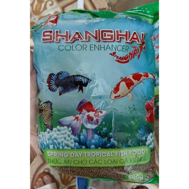 cám cá-thức ăn cá cảnh hạt nhỏ gói 100gr