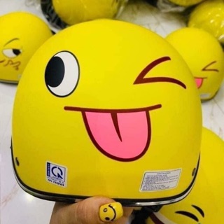 Mũ bảo hiểm icon cảm xúc