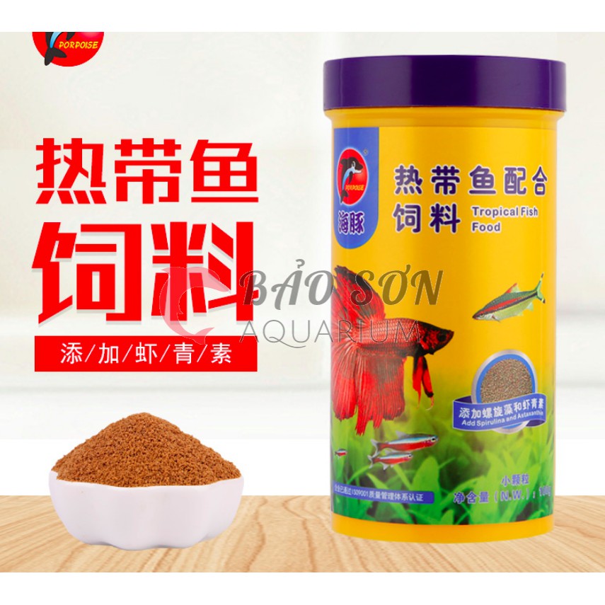 Cám cho cá nhỏ neon vua, hồng mi, betta, guppy... lọ 250ml