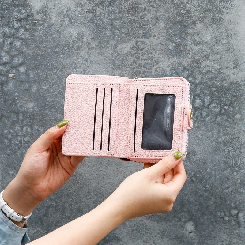 Bóp ví cầm tay nữ mini da đẹp Yakaki VN20 thời trang