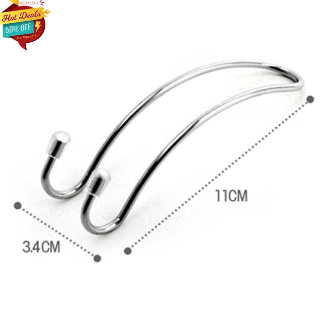 Móc Treo Đồ Gắn Ghế Ngồi Xe Hơi Bằng Kim Loại Đa Năng