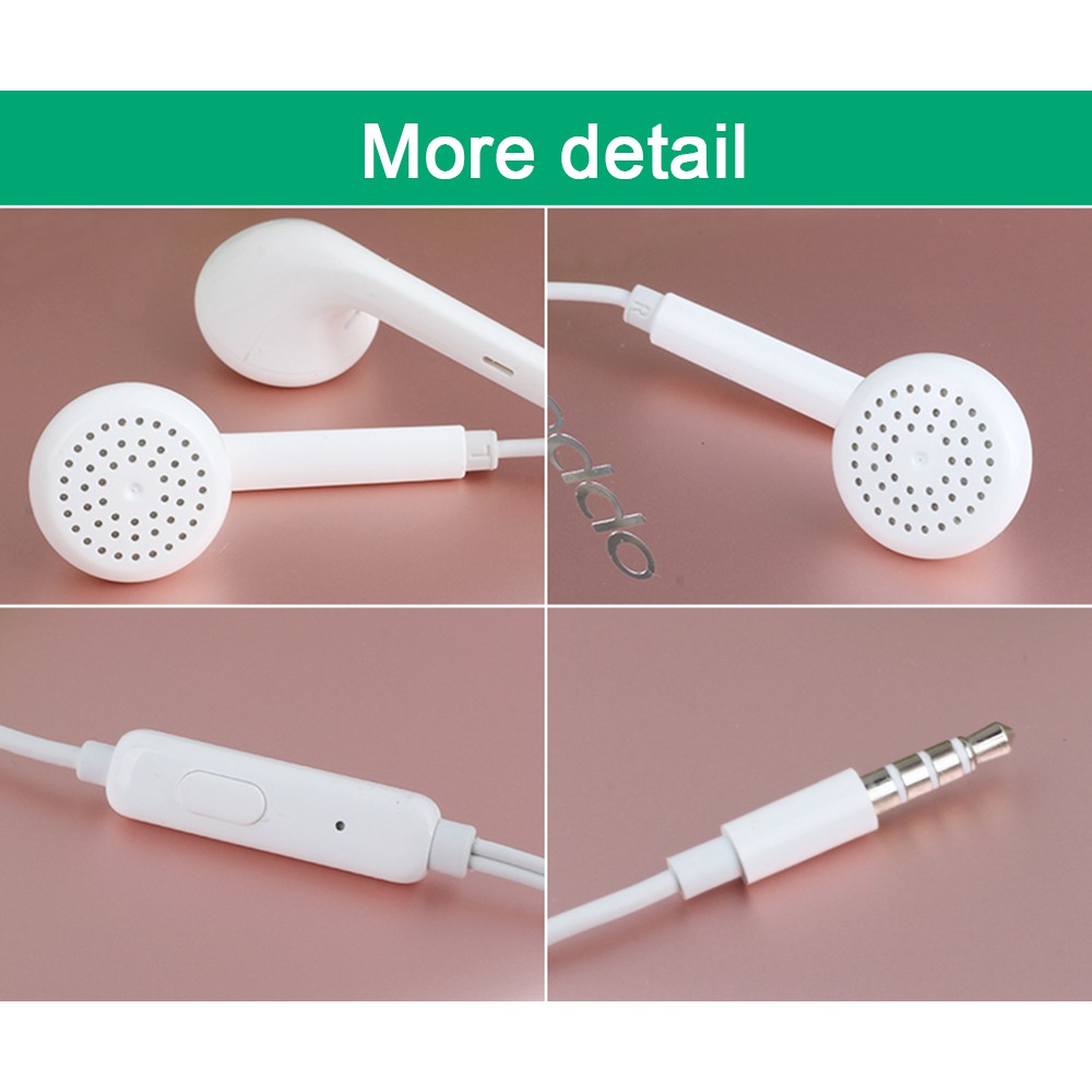 Tai Nghe Nhét Tai OPPO MH133 Có Dây Jack 3.5mm