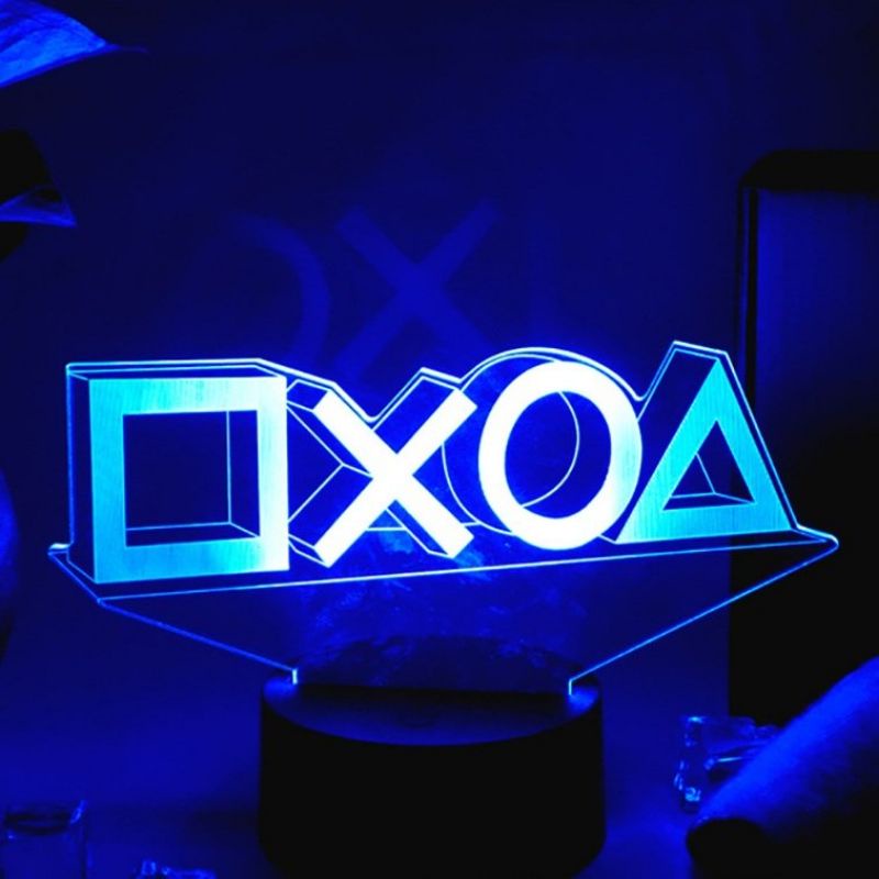 Đèn LED 3D Thegioipuzzle trang trí 16 màu (có video SP)