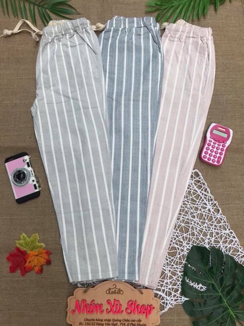 Quần Baggy Kẻ Sọc [HÌNH THẬT] [FREESHIP] [FORM CHUẨN] | BigBuy360 - bigbuy360.vn